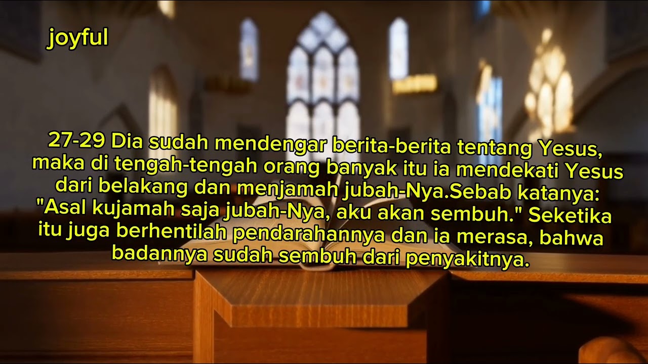 Pembacaan Alkitab harian. Markus 5