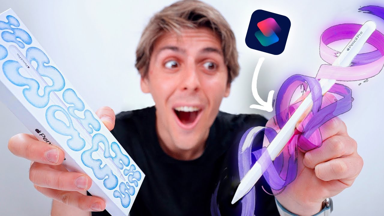 Apple Pencil Pro is INSANE: Massive New Features!!!! 🤯‼️