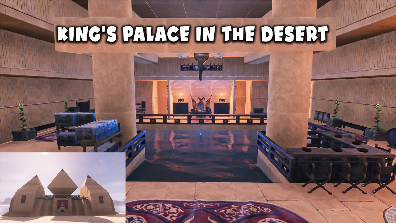 King's Palace in the Desert | Conan Exiles