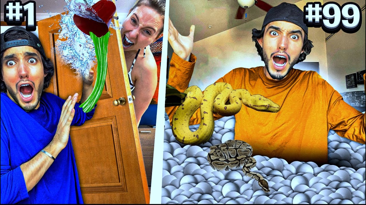 100 BROMAS EN 24 HORAS A MI NOVIA | Ricky Limon
