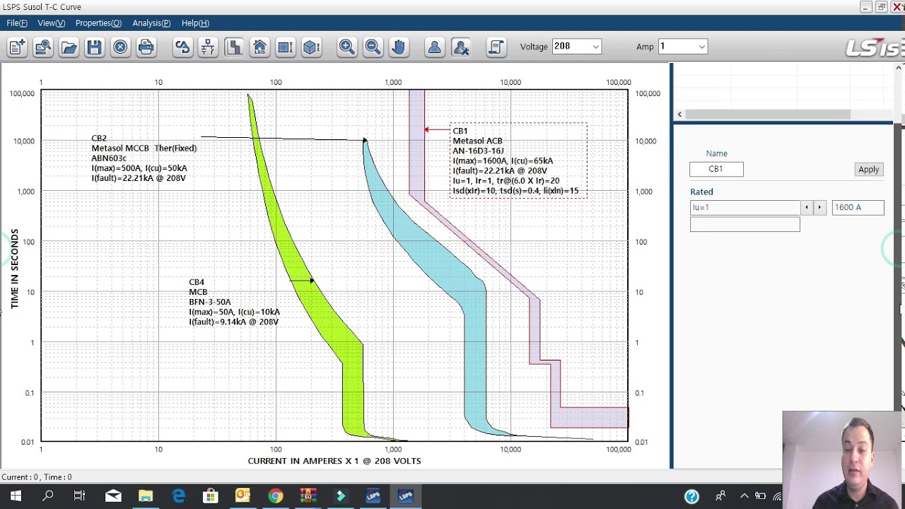 LSPS Nueva Version 3.3 _ Software Cálculo de Cortocircuito y Coordinación de Protecciones BT MT