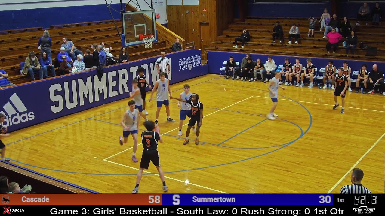 JV - Summertown Boys Basketball vs Cascade - 2/13/26