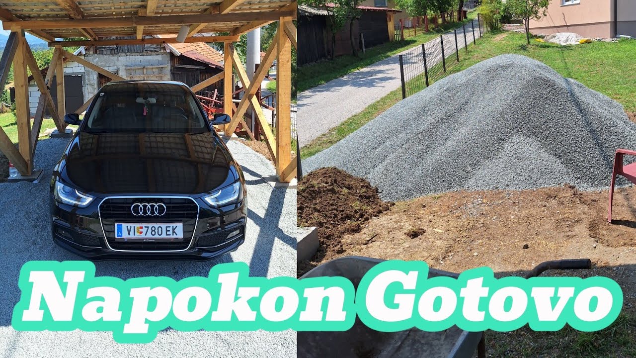 Otkucalo vrijeme 😮‍💨 Sestra ide nazad ❤️ Kupio previse Materijala za nasip 🤯