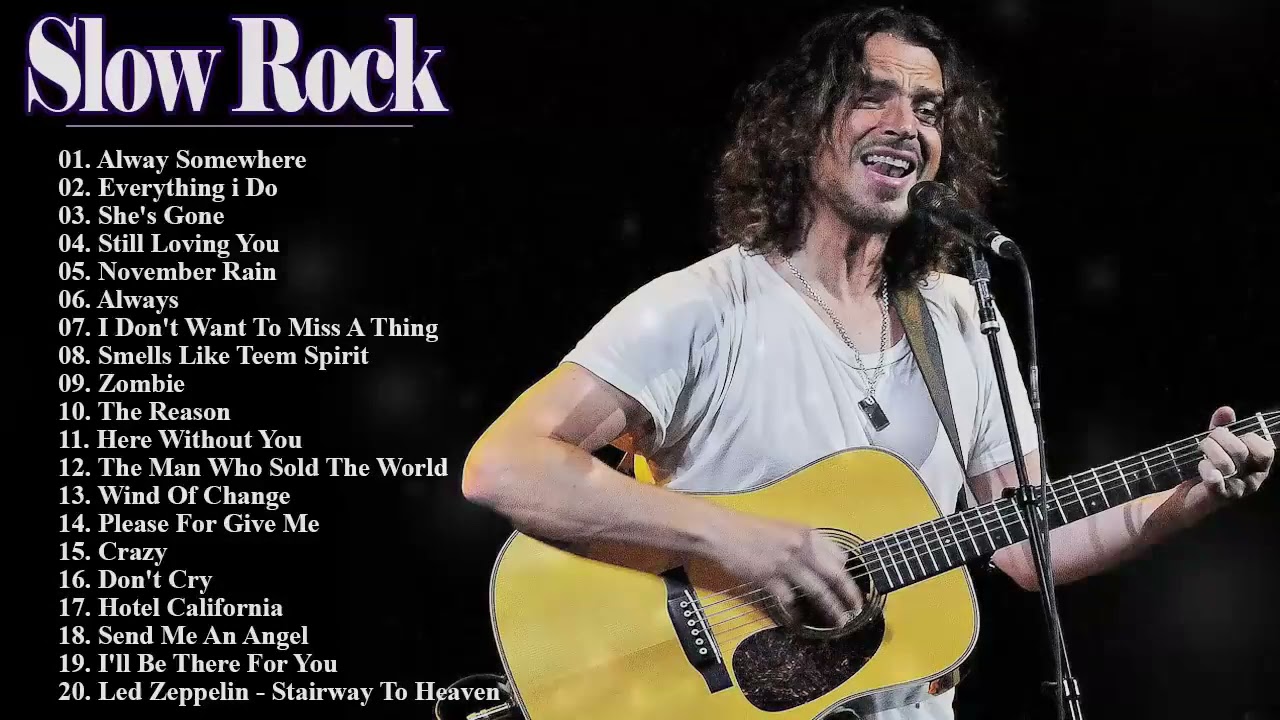 MuSic For LiFe - Slow Rock love Song Nonstop   Slow Rock 80's, 90's  💖 The Best Slow Rock Songs
