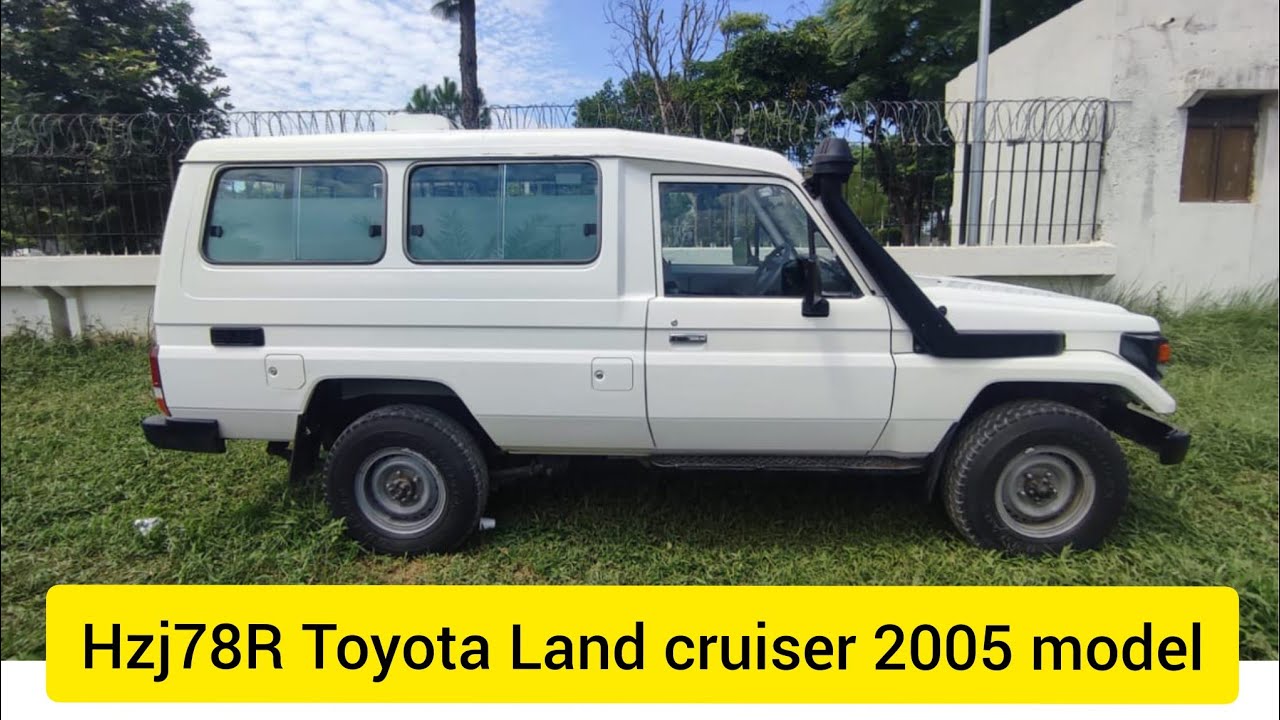 Hzj78R Toyota Land cruiser 2005 model