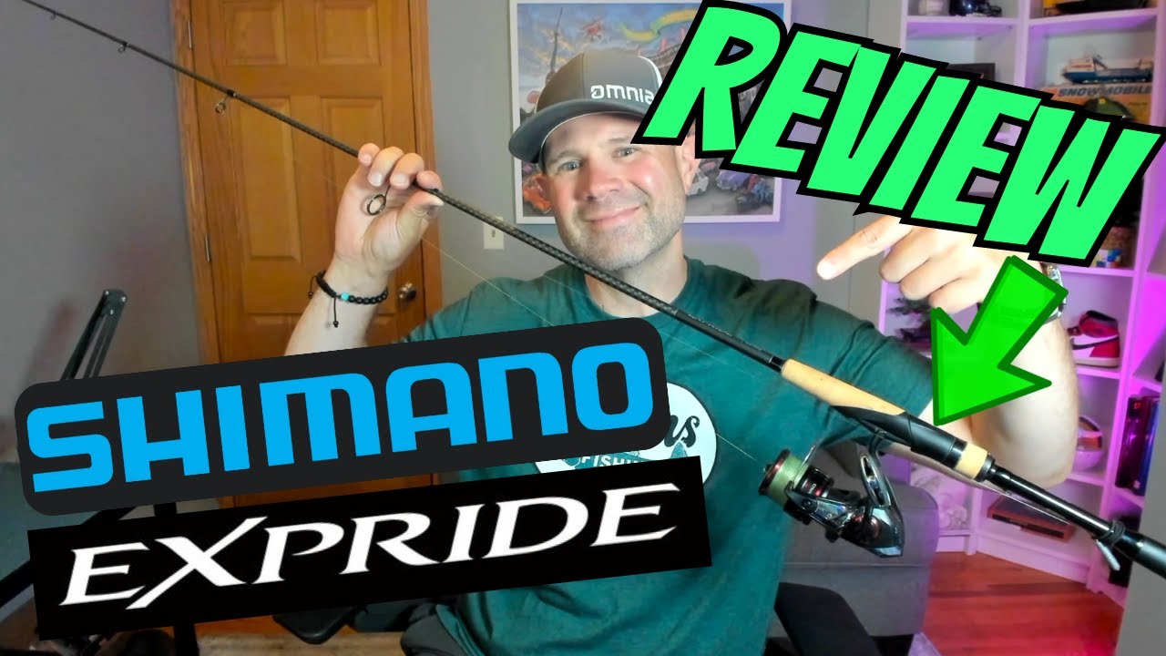 Shimano Expride B SPINNING ROD REVIEW!! Is this THE drop shot rod??
