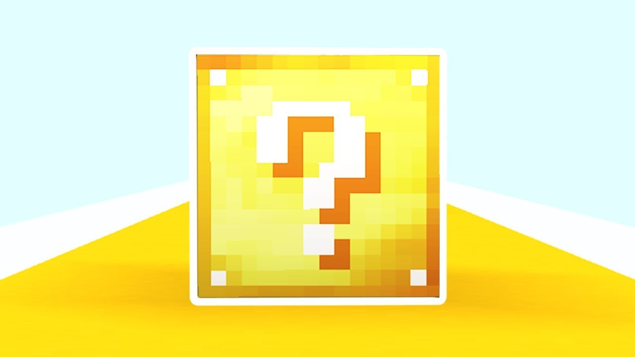 cursed minecraft lucky blocks...