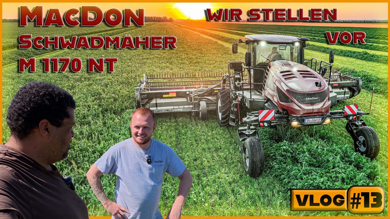 MacDon Schwadmäher Vlog #13