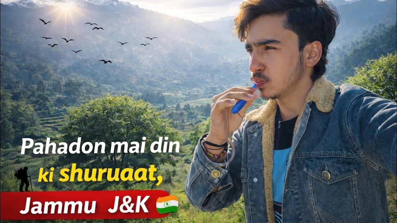 Pahadon Ki Subah ☀️ | Jammu & Kashmir Village Morning Vlog ( Panchari, Moungri ) 🏔️#mountains 
