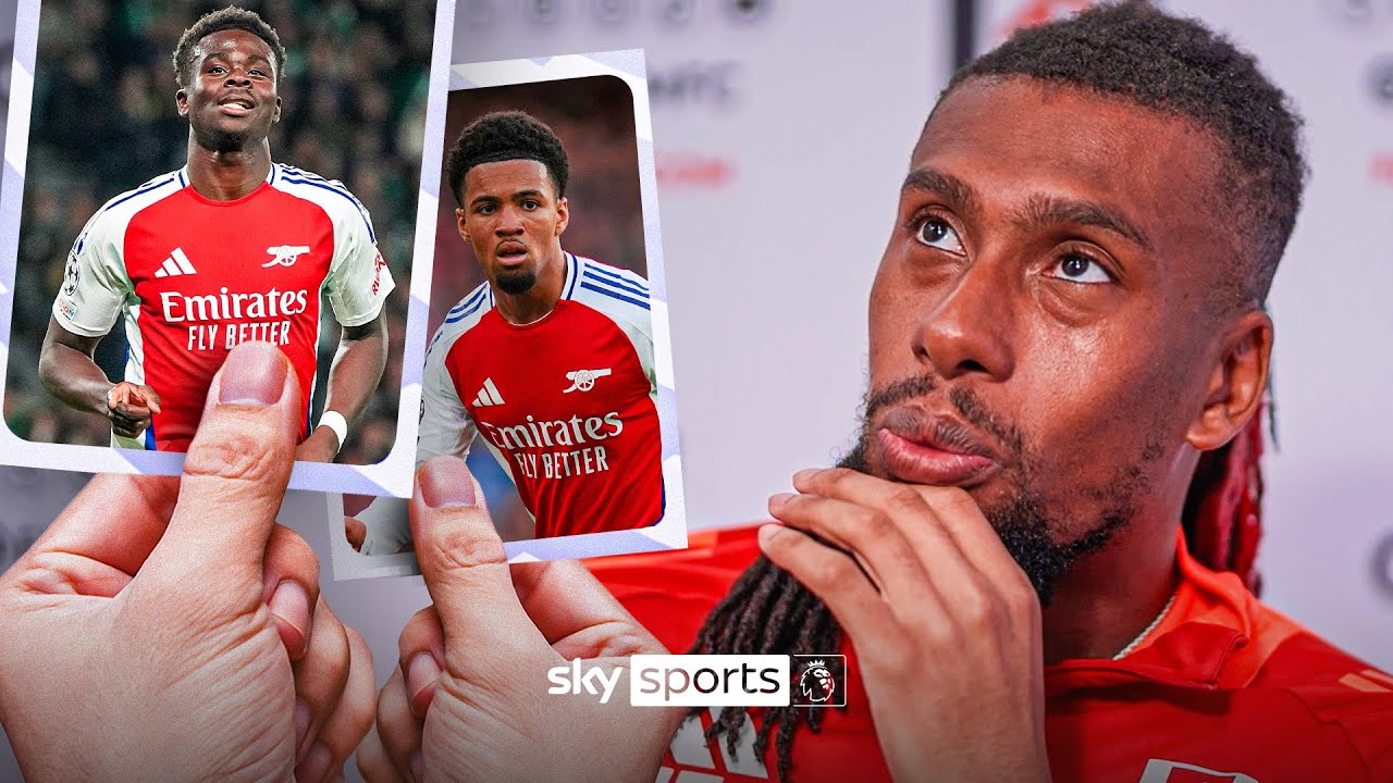 Who is Arsenal’s BEST Academy Graduate? 🐐 | Alex Iwobi Sticker Book Challenge