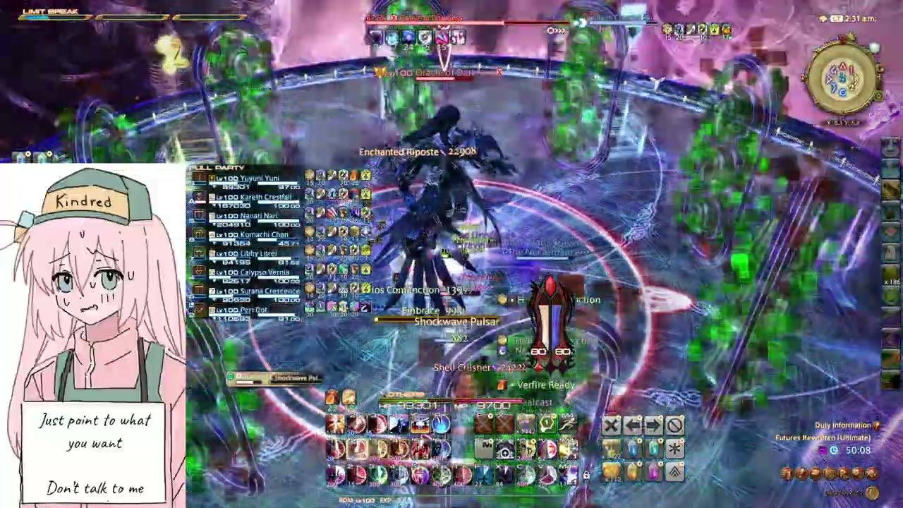 Kindred FRU Stream World First Kill - RDM POV