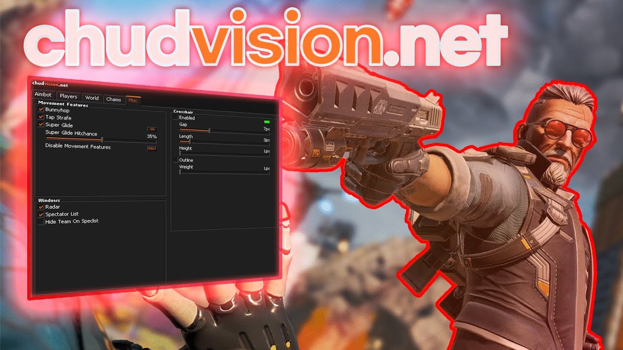 CHUDVISION - This Cheat Looks Legit... Too Legit. (Apex Legends)