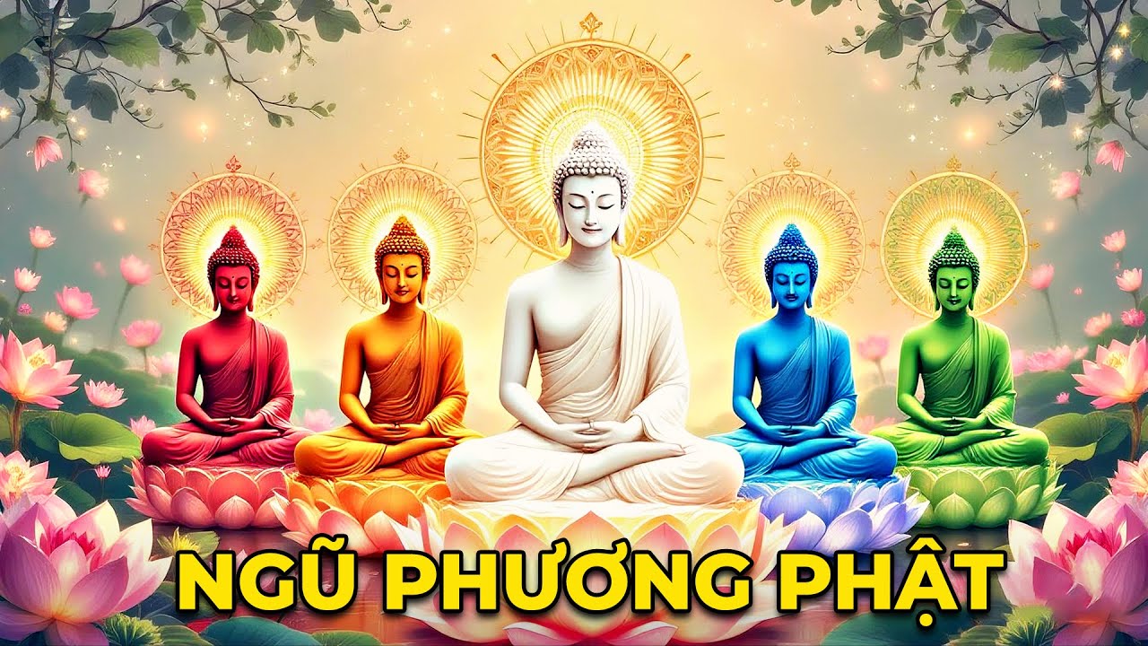 Giải M&atilde; B&iacute; Ẩn Ngũ Phương Phật &ndash; 5 Nguồn Tr&iacute; Tuệ Trong Phật Gi&aacute;o Đại Thừa & Mật T&ocirc;ng