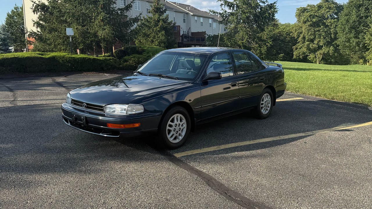 The “Fat Camry” has landed!  1992 ALL ORIGINAL 43,000 mile SE V-6 Camry. #toyota #camry #camryse