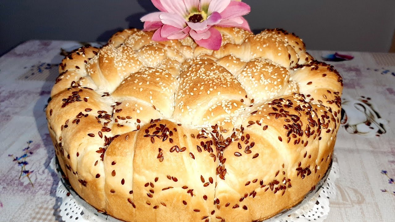 Posna pogaca pamuk meka / Посна погача - памук мека / Soft bread