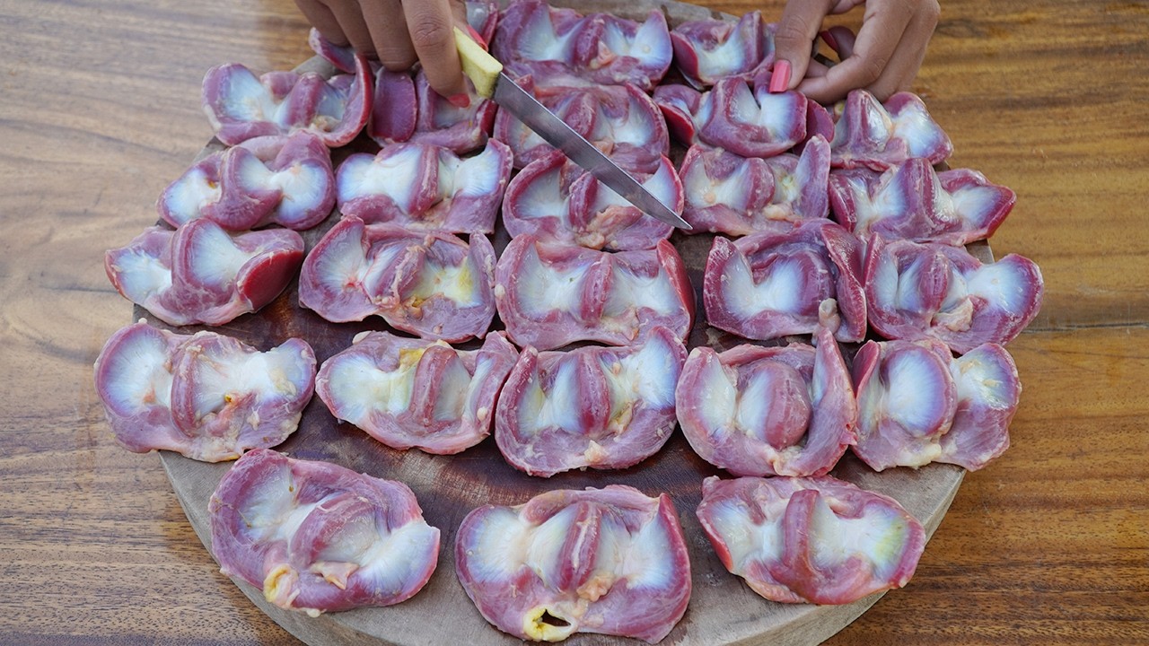 Tender Fried Chicken Gizzards Recipe / Perfect Crispy Chicken Gizzards Cooking for Lunch