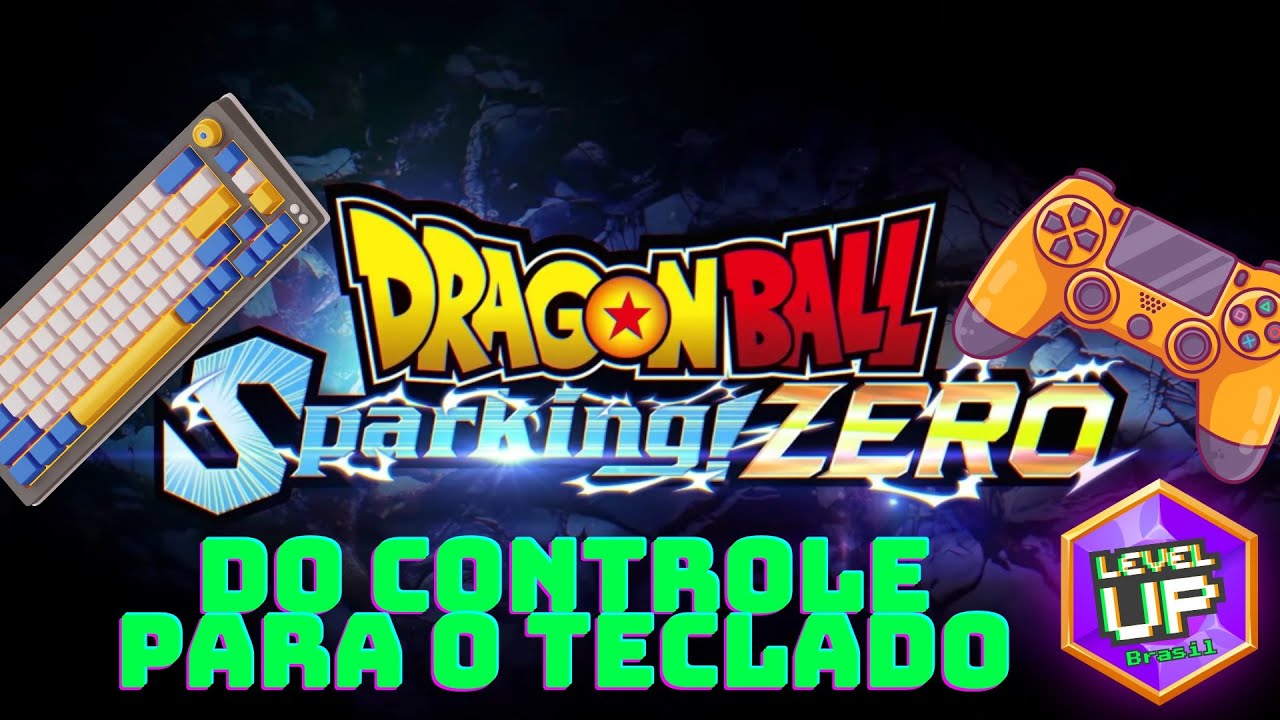DRAGON BALL SPARKING! ZERO - TROQUEI DO CONTROLE PARA O TECLADO [KEYBOARD CAM]