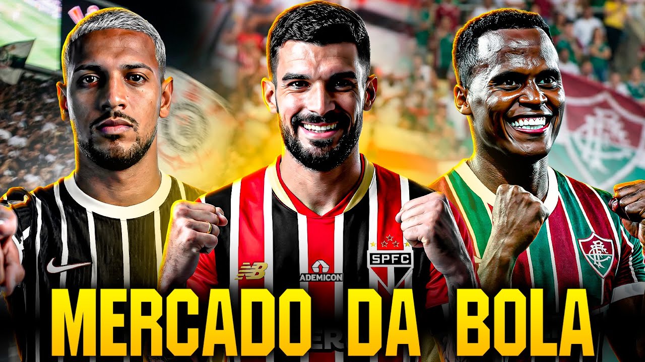 JHON ARIAS DE VOLTA AO FLUMINENSE? | Vinicius Souza no CORINTHIANS | Cauly no SÃO PAULO - E MAIS