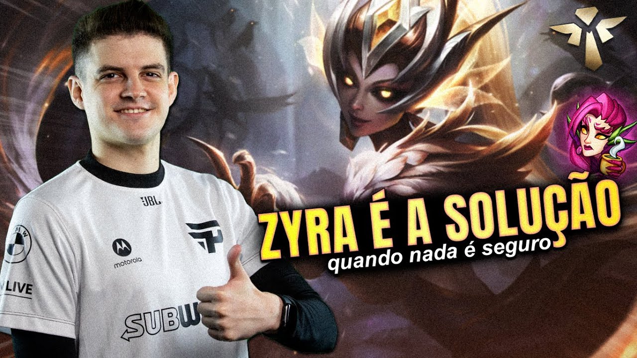 Quando nenhum suporte é seguro, ZYRA é a SOLUÇÃO!🌿