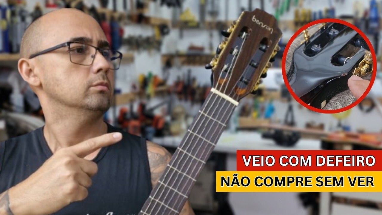 Violão NOVO chegou assim...