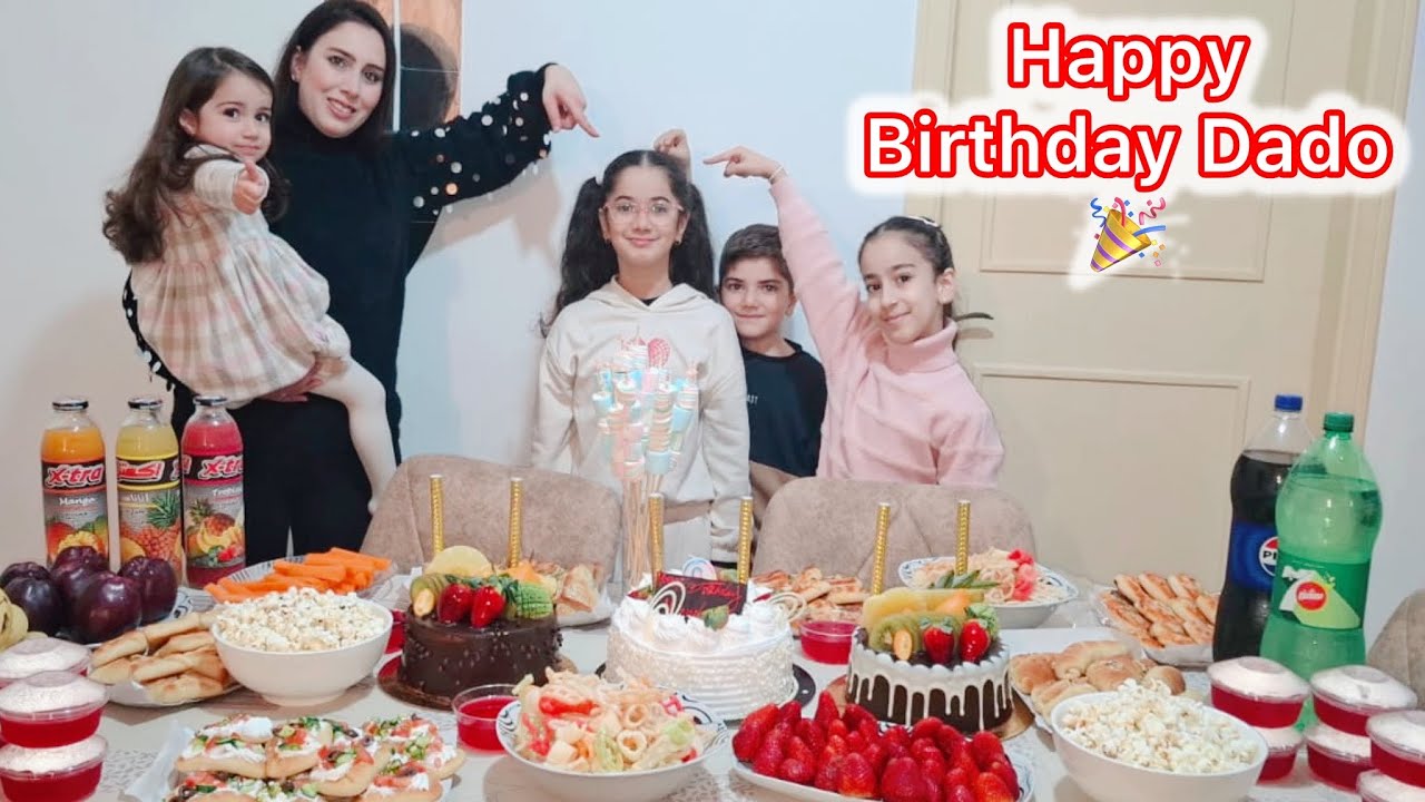 عيد ميلاد بنت سلفتي عقبال المية سنة يا رب🎉🎁اجتمعت العيلة كلها بحفلة دادو بس عمر ما كان موجود😭💖