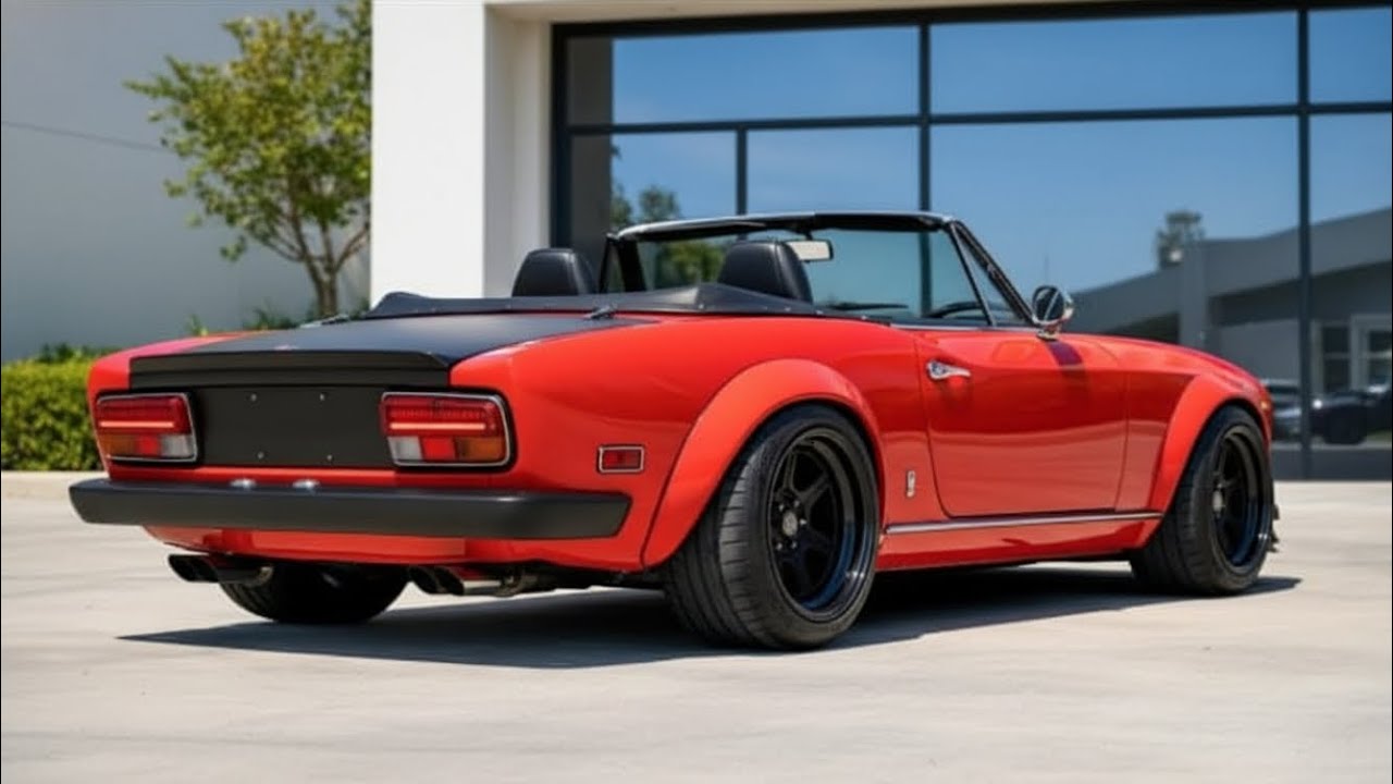 Fiat 124 Spider 2026 года 🏎️🇮🇹 – Доступный итальянский родстер, который возвращает истинное удово...