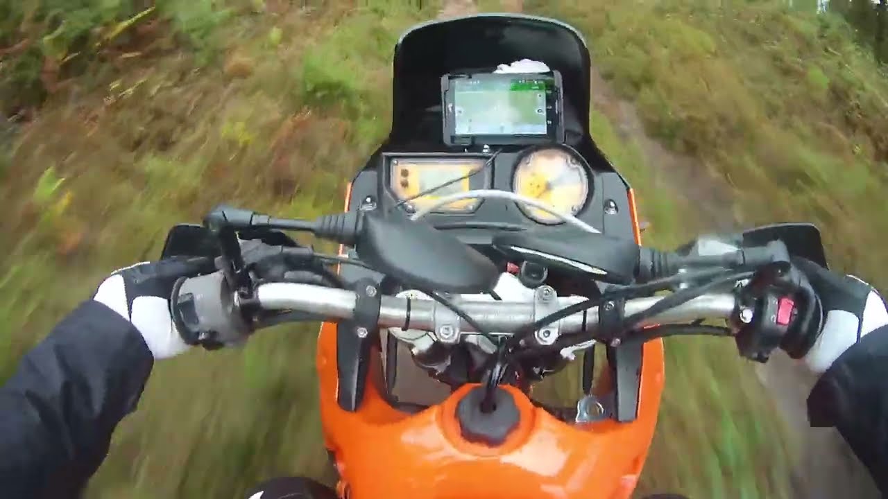 KTM 640 Adventure - Ruta Off road -Galiñeiro-Aloia-Tomiño.