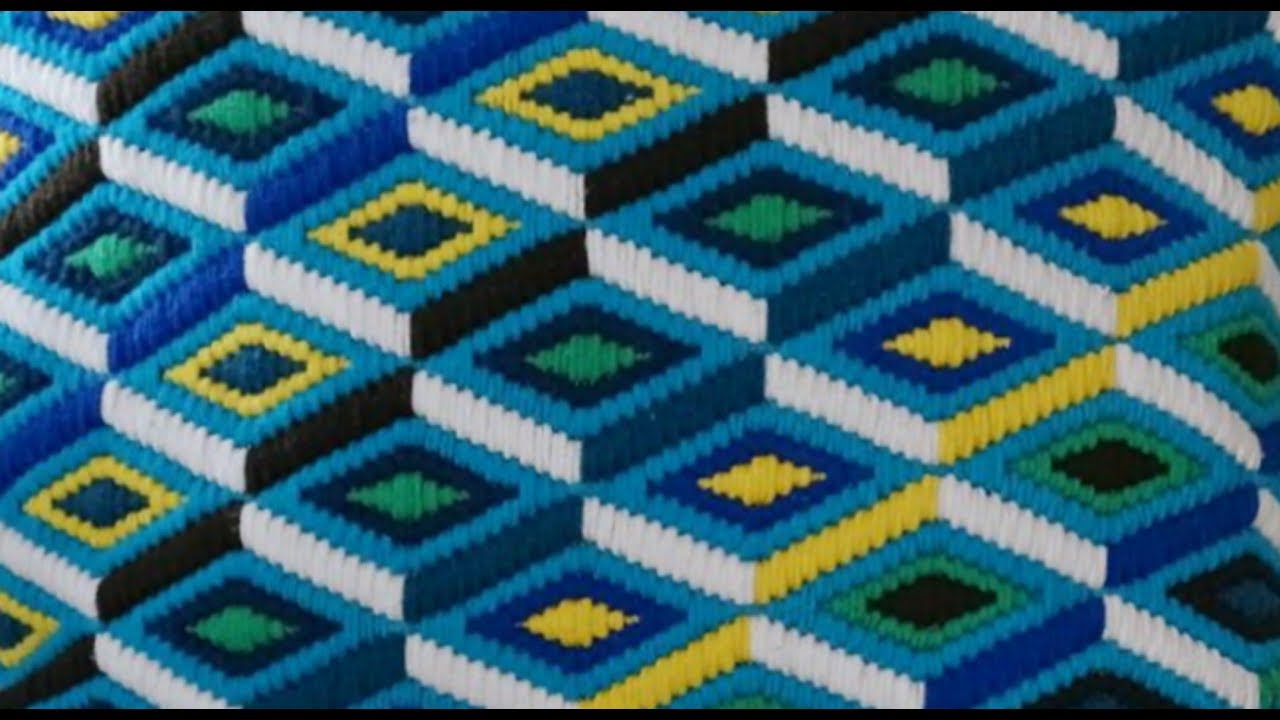 How to stich bhorat ason/ bhorat ason selai - hand embroidery