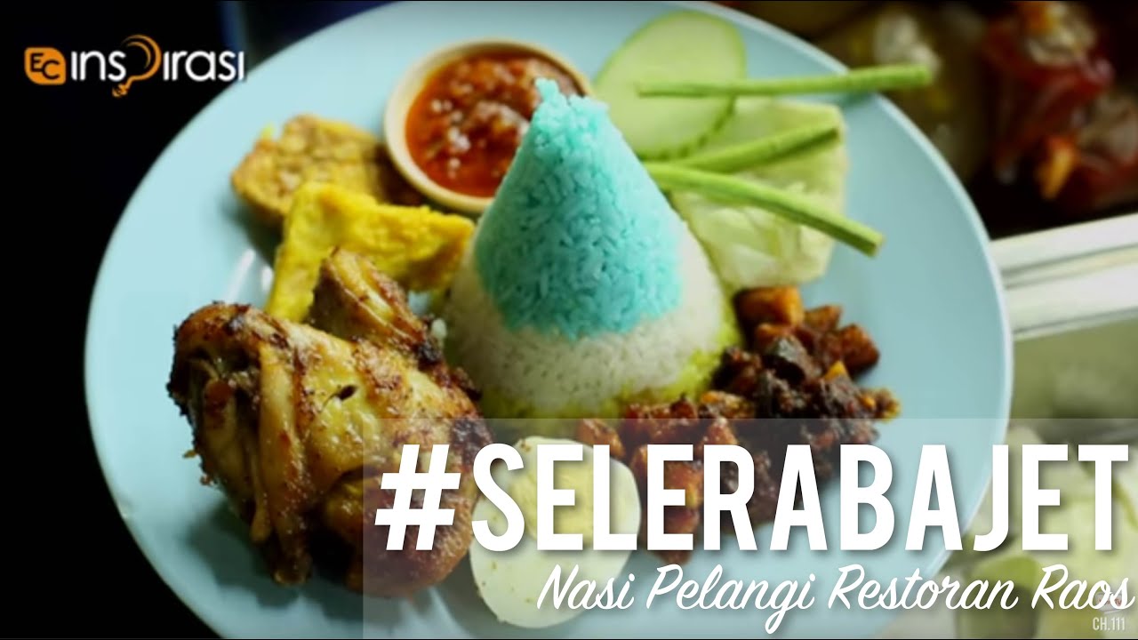 #SeleraBajet: Nasi Pelangi Restoran Raos, Ampang.