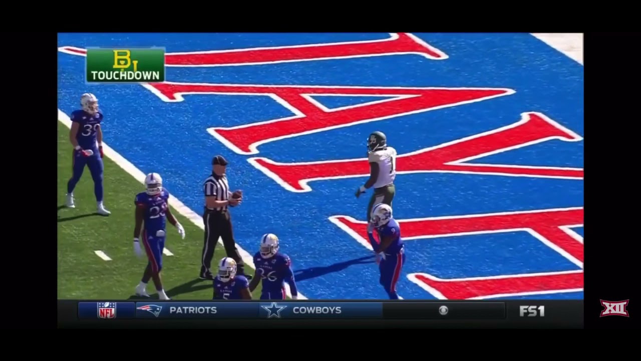 Baylor 2015 Touchdowns