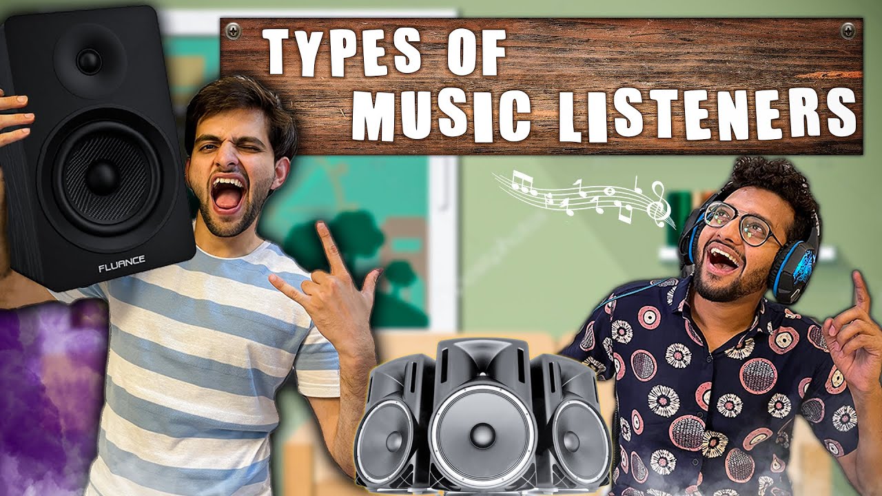 Types of Music Listeners | Funcho