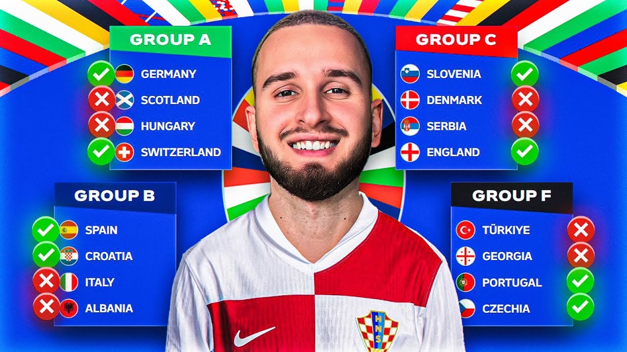 Meine EM PROGNOSE 2024 🏆🇩🇪🇹🇷 (endet verrückt gut)