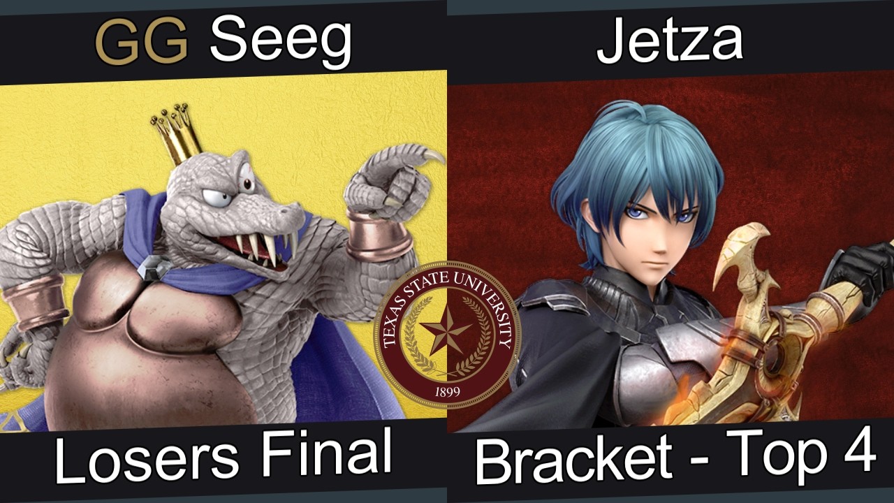 [Smash at George's #68] Bracket - Top 4 - GG | Seeg (King K. Rool) VS Jetza (Byleth)