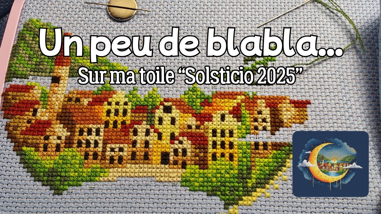DES NEWS... #flosstube #crossstitch #pointdecroix #puntodecruz #stitchwithme