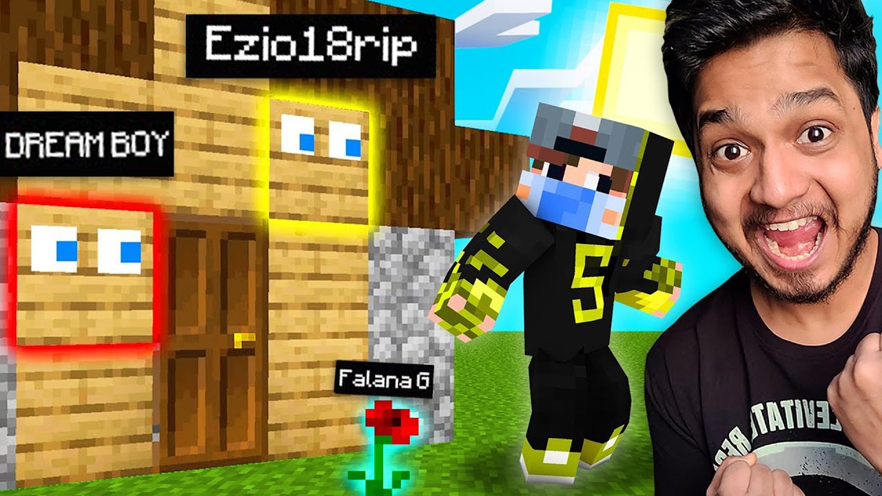 Funniest New Rules Minecraft Prop Hunt ft.@YesSmartyPie @DREAMBOYYT(Minecraft Hide & Seek)