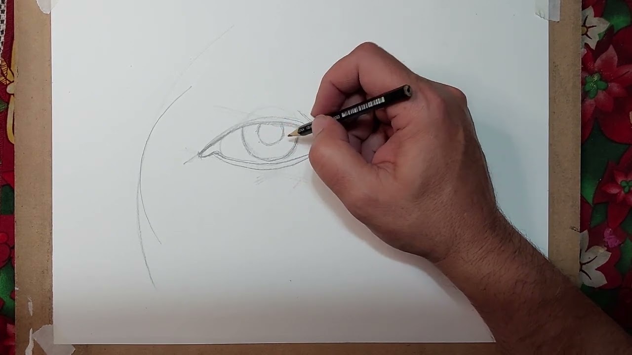 Como dibujar un ojo realista paso a paso