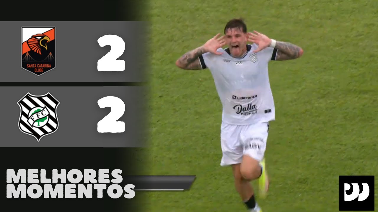 Santa Catarina x Figueirense | Melhores Momentos (COMPLETO) Catarinense 2025