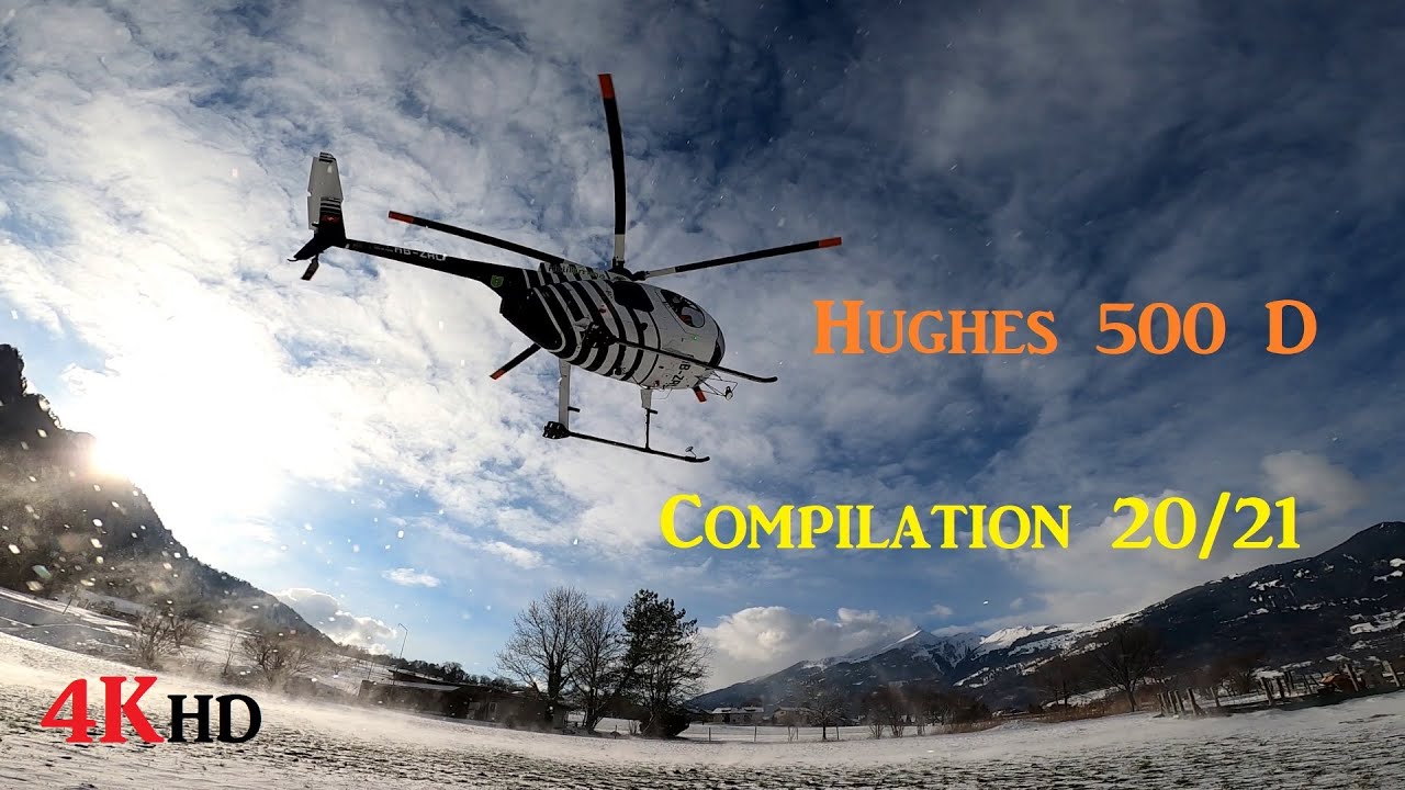 Hughes 500 D / MD 500 D Helicopter / Compilation 20/21
