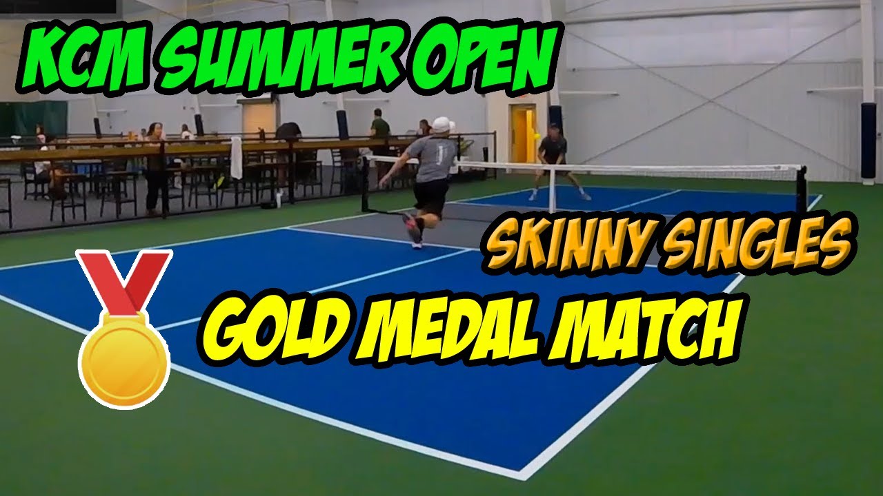 Skinny Singles 🥇 GOLD MEDAL MATCH | KCM Summer Open | Jacky vs Todd | 8/4/23