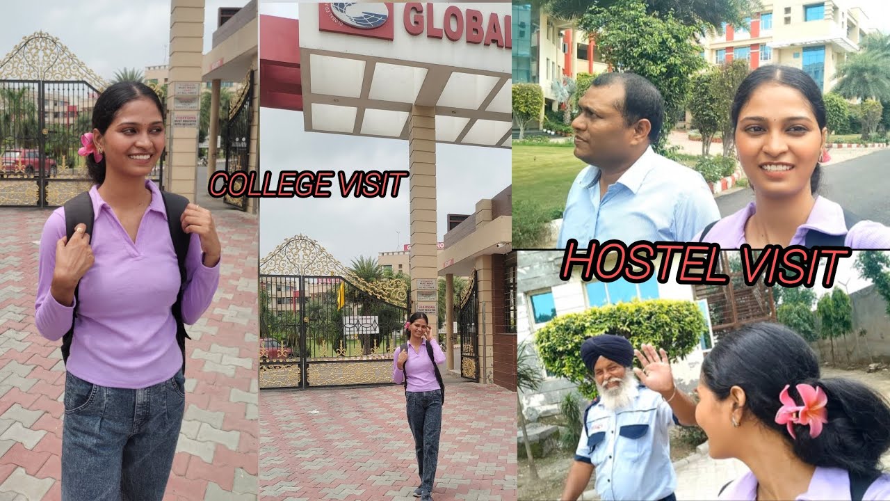  Global group of institutes college hostel tour !! College and hostel visiting for the last time !!