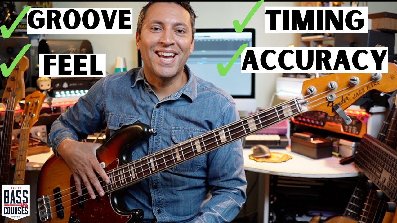 Sharpen Up Your TIMING [Metronome Bass Groove Exercise]