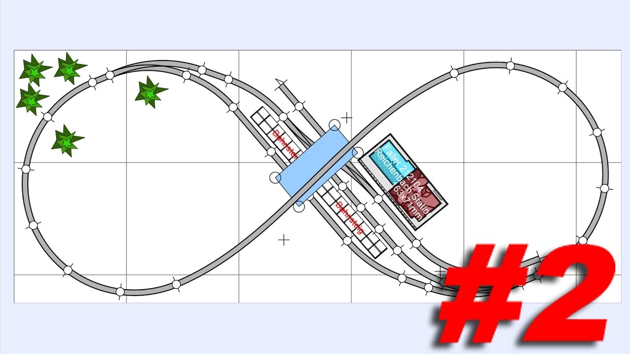 #2 Bau meiner Modelleisenbahn Spur N - Verlegen der Gleise