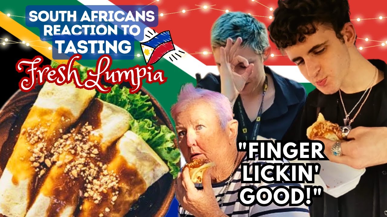 FRESH LUMPIA!! THE BEST SO FAR - FOREIGNER'S FIRST TIME EATING FILIPINO FRESH LUMPIA - EPISODE 61
