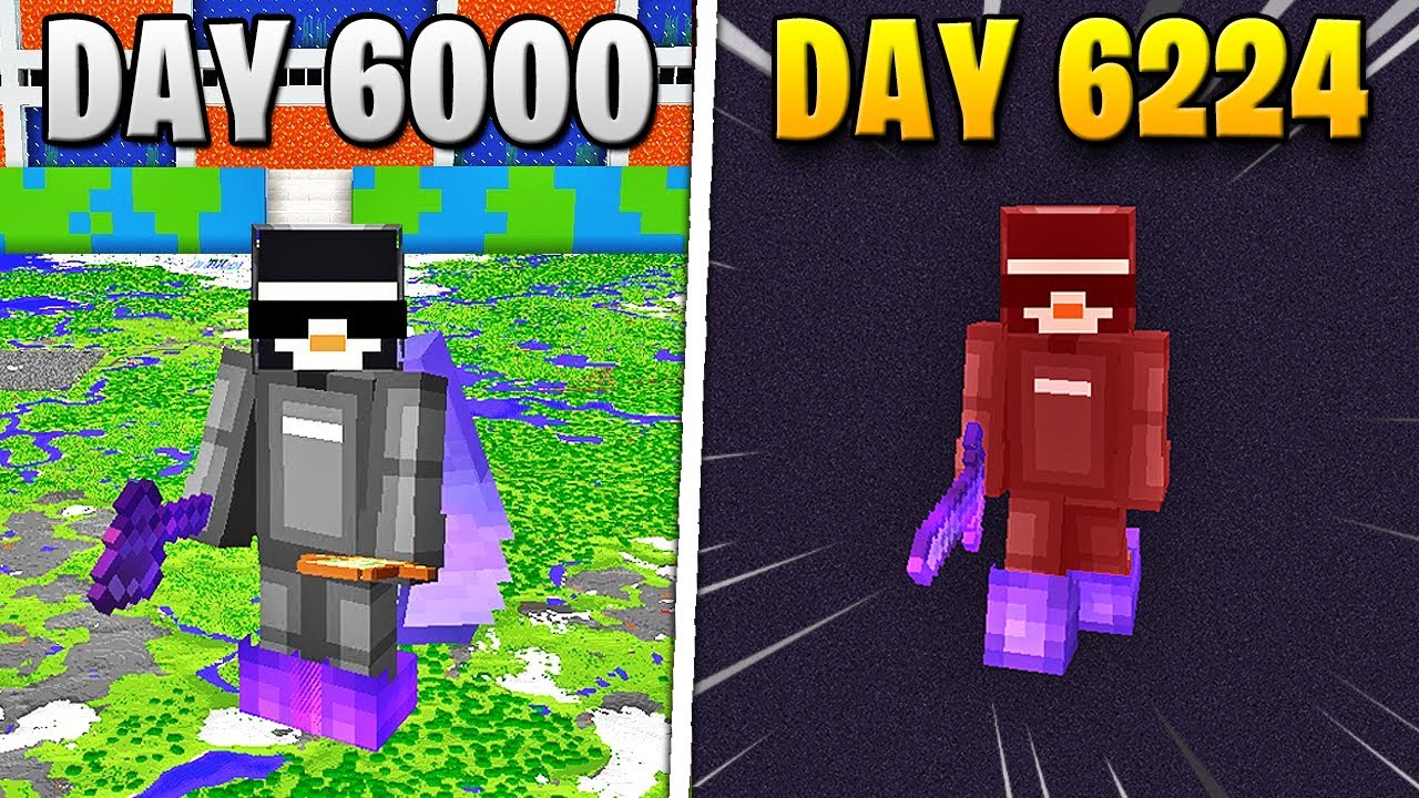 Я выжил 6224 дня в HARDCORE Minecraft…