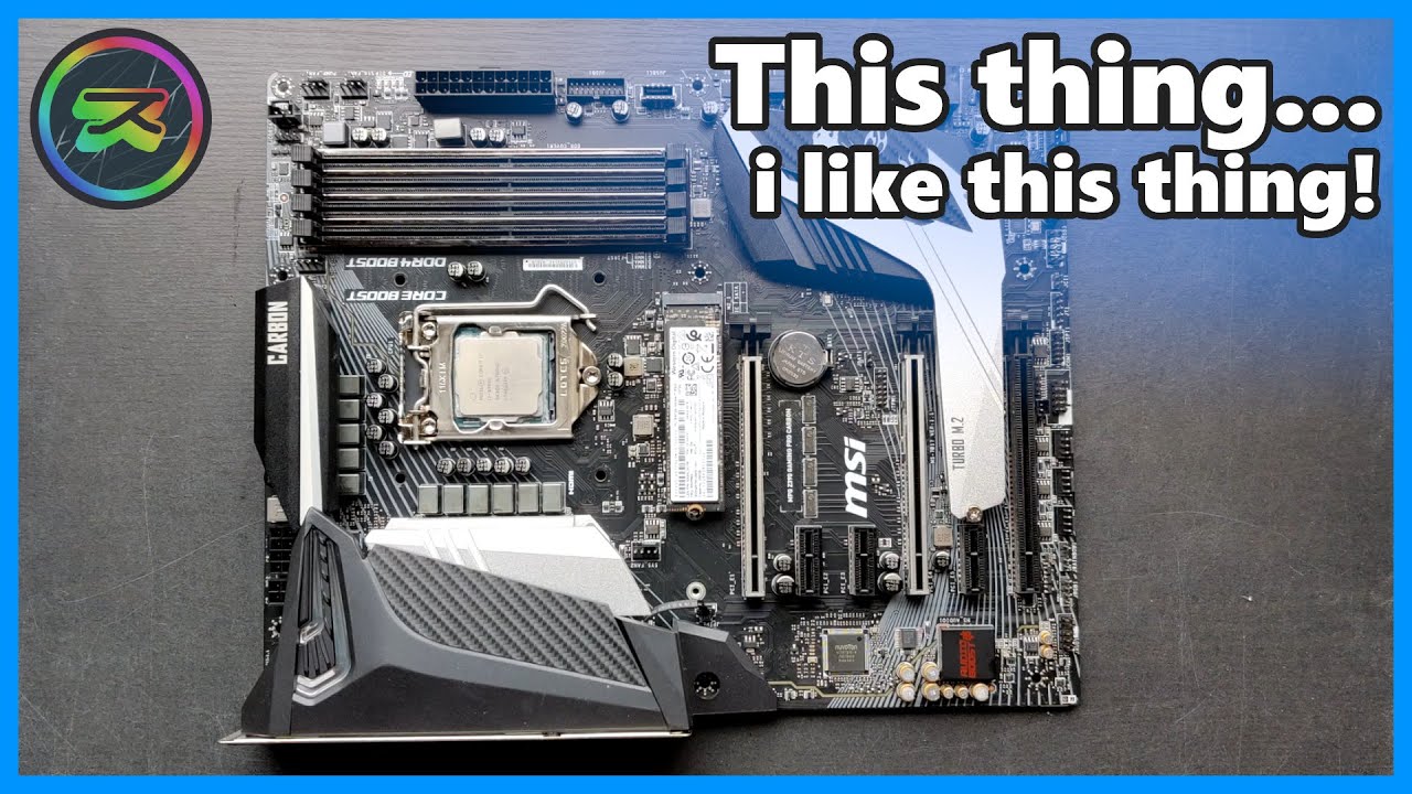 MSI MPG Z390 Gaming Pro Carbon First Impressions
