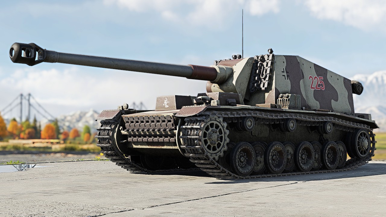 The Armor Eating 128mm Cannon || Sturer Emil