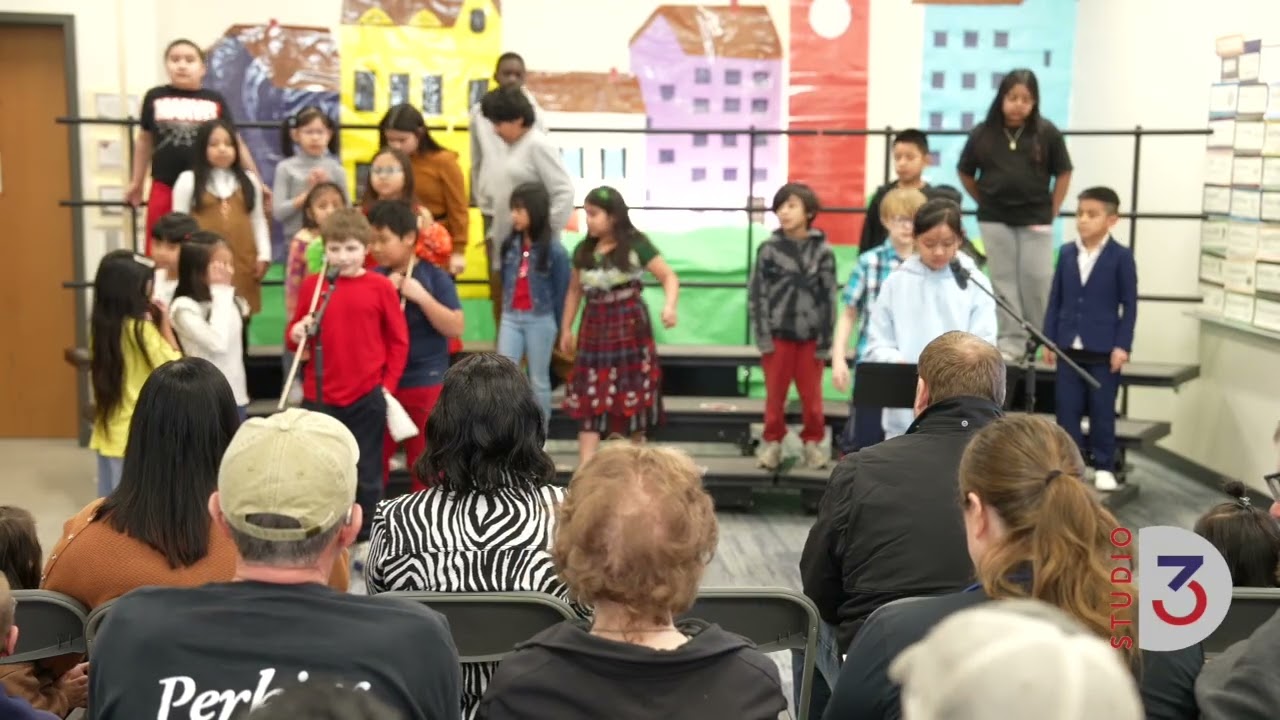 Mrs. Teerink's 3rd Grade Class Performing Stone Soup February 18, 2026