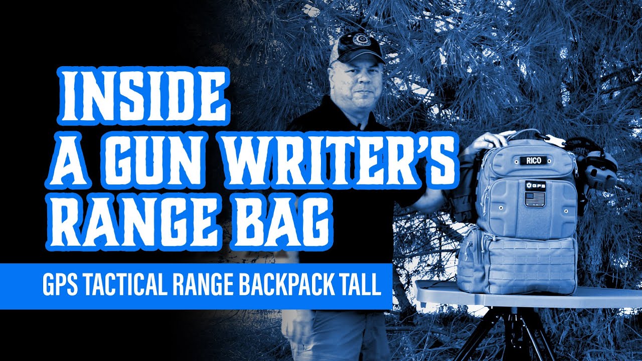 GPS Tactical Range Backpack Tall