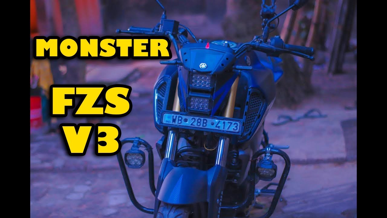 Fzs V3 modified | Family bike became Aggressive Monster