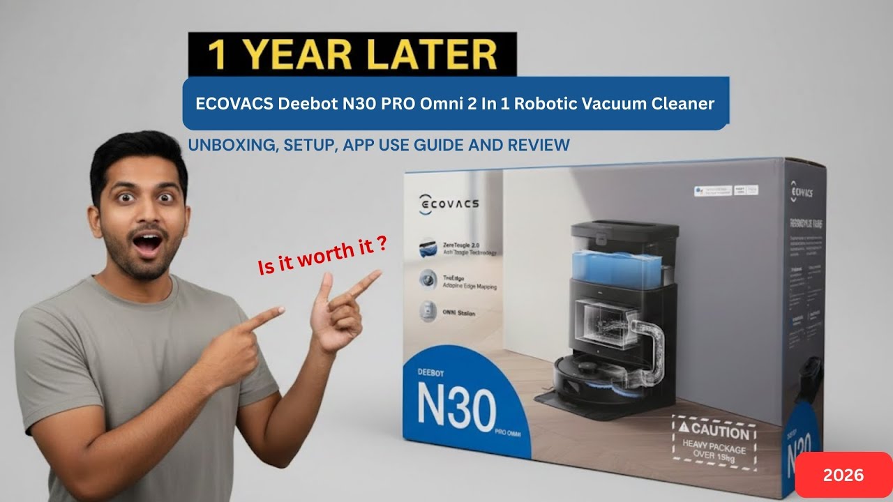 1 Year With ECOVACS Deebot N30 PRO Omni 2 In 1 Robotic Vacuum Cleaner  | Still Worth Buying in 2026?